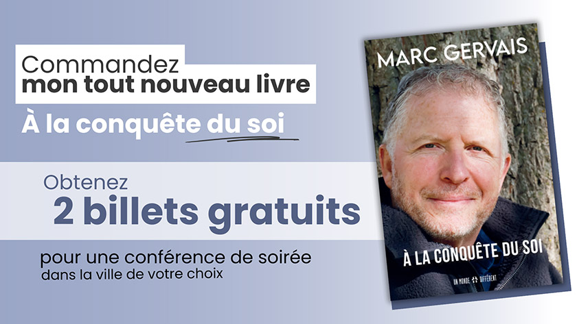 Précommandez mon nouveau livre À la conquête du soi